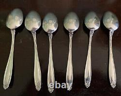 PRELUDE by International Sterling Silver Teaspoons-Set of 6 Spoons
