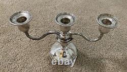 Pair 912 Sterling Silver Prelude International Candelabras/Candle Holders
