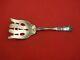Pansy By International Sterling Silver Asparagus Serving Fork With Bar Gw 9