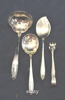 Prelude By International Sterling Flatware Set For 8 With Servers