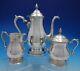 Prelude By International Sterling Silver 3 Piece Coffee Set Vintage (#4427)