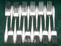 Prelude by International Sterling Silver 79 Piece Service for 12, gently used