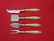 Prelude By International Sterling Silver Cheese Serving Set 4 Piece Hhws Custom