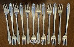 Prelude by International Sterling Silver Flatware Large Lot of 120 pieces 4900g
