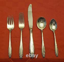 Prelude by International Sterling Silver Flatware Set 51 Pieces Service For 12
