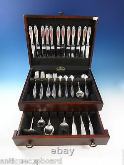 Prelude by International Sterling Silver Flatware Set Service 76 Pieces