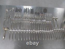 Prelude by International Sterling Silver Flatware Set Service 87 Pieces