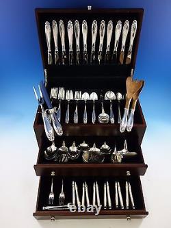 Prelude by International Sterling Silver Flatware Set for 12 Service 114 pieces