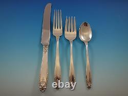 Prelude by International Sterling Silver Flatware Set for 12 Service 48 Pcs