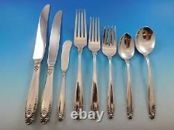 Prelude by International Sterling Silver Flatware Set for 8 Service 76 pc Dinner