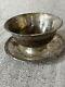 Prelude By International Sterling Silver Holloware Bowl With Underplate # G68
