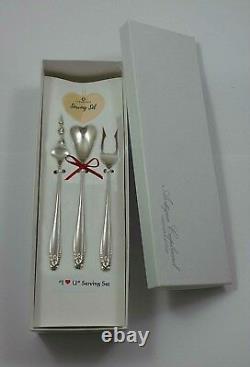 Prelude by International Sterling Silver I Love You Serving Set Custom Gift