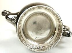 Prelude by International Sterling Silver Tea Coffee Pot Set Creamer Sugar 925