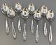 Prelude By International Sterling Silver Set Of 8 Oval Soup Spoons 6.75