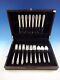 Queen's Lace By International Sterling Flatware Service For 8 Set 32 Pieces