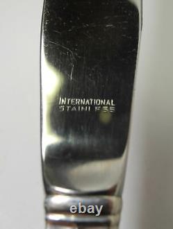 ROYAL DANISH International Sterling Flatware 129 Piece Set with Case 4390 grams