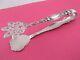 Rare Sterling Silver International Sandwich Serving Tongs Frontenac 1903