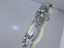 Rare Sterling Silver INTERNATIONAL Sandwich Serving Tongs FRONTENAC 1903