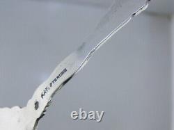 Rare Sterling Silver INTERNATIONAL Sandwich Serving Tongs FRONTENAC 1903