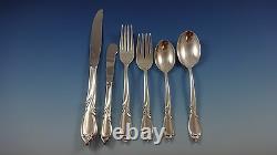 Rhapsody by International Sterling Silver Flatware Service For 12 Set 80 Pieces