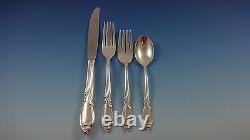 Rhapsody by International Sterling Silver Flatware Service For 12 Set 80 Pieces