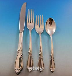 Rhapsody by International Sterling Silver Flatware Service for 12 Set 51 pieces