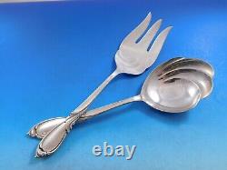 Rhapsody by International Sterling Silver Flatware Service for 12 Set 95 pieces