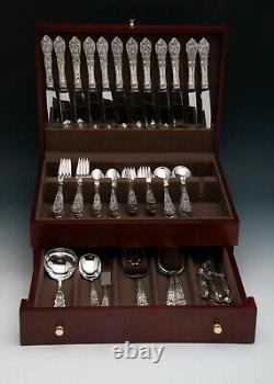 Richelieu by International 78 piece Set of Sterling Silver Flatware with Chest