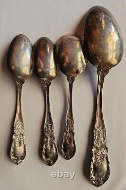 Richelieu by International Sterling Silver Spoon Lot Serving Sugar & 2 Teaspoons