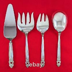 Royal Danish INTERNATIONAL Sterling Silver Flatware Set 104 pcs Service for 12