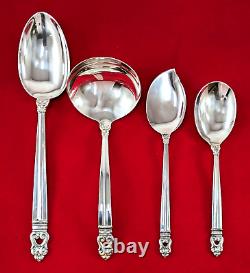 Royal Danish INTERNATIONAL Sterling Silver Flatware Set 104 pcs Service for 12