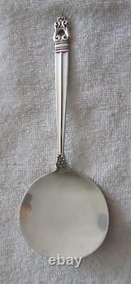 Royal Danish International Sterling Silver Tomato Server Entrée Waffle