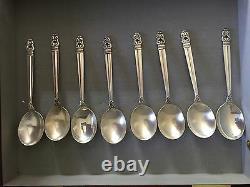 Royal Danish International Sterling, set of 69 pieces with chest