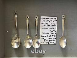 Royal Danish International Sterling, set of 69 pieces with chest