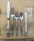 Royal Danish Sterling Silver Flatware 4 Settings With 5 Pieces Place Size