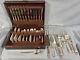 Royal Danish By International Sterling 131 Pieces Service For 12 With Chest