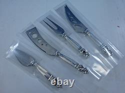 Royal Danish by International Sterling Silver Deluxe Charcuterie Set 4pc Custom