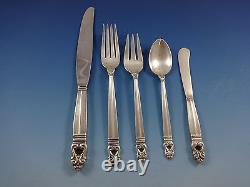 Royal Danish by International Sterling Silver Flatware Set 8 Service 44 Pieces