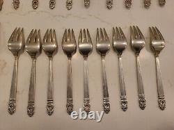 Royal Danish by International Sterling Silver Flatware Set Service 32 Pieces