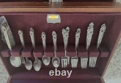 Royal Danish by International Sterling Silver Flatware Set Service 58 Pieces