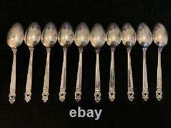Royal Danish by International Sterling Silver Flatware Set with Case 48