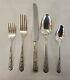 Royal Rose Sterling (1938) Century By International Silver 5 Pc Place Setting