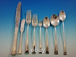 Serenity by International Sterling Silver Flatware Set for 8 Service 72 pieces