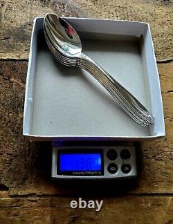 Set Of 6 International Sterling Silver Prelude Tea Spoons In EUC