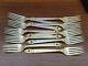 Set Of 10 International Sterling Royal Danish Silver 7 5/8'' Dinner Forks