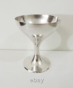 Set of 2 International Silver Classic Sterling Silver Champagne Sherbet Goblets