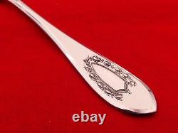 Set of 4 International Sterling Silver Napoleon Heavy Fruit Spoons ZS-10