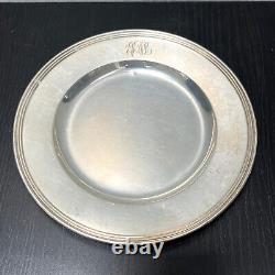 Set of 6 International Sterling Bread and Butter Plate Sterling Silver 6in H413