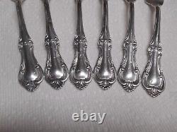 Set of 6 Joan of Arc Sterling Silver 7 3/8 Forks by International NO MONO