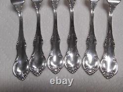 Set of 6 Joan of Arc Sterling Silver 7 3/8 Forks by International NO MONO